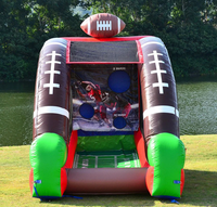Jeu de tir au football gonflable en PVC commercial pour enfants, certifié CE, garantie de 3 ans, couleur et taille personnalisables