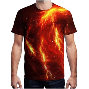 Camiseta Ligera y Transpirable para Hombre con Diseño Artístico de Galaxia y Nebulosa, Diseños de Lujo, Manga Corta, Opciones Personalizables, Servicios OEM - Product Image 4