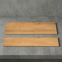 Carreaux de marche en porcelaine Vistaar, finition mate, design bois, antidérapants, pour intérieur, 300x1200/1200x200, épaisseur 11 mm