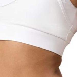 Sujetador Deportivo con Logotipo Personalizado, Cuello en V, Blanco, para Mujer, con Soporte Alto, Acolchado, para Gimnasio, Fitness, Top Corto, Ropa Deportiva al por Mayor - Product Image 5