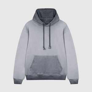Survêtements personnalisés pour femmes, grammage lourd 500 GSM 350 GSM, en molleton polyester/coton, avec broderie, comprenant un sweat à capuche oversize et un short - Product Image 3
