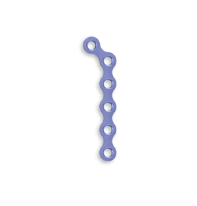 Placa de puente micro recta de titanio para implantes, 0.6mm de grosor, 1.5mm de tornillo, herramienta maxilofacial, miniplaca CE Contact Dynamic - Product Image 4