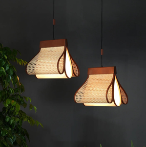 Lampes suspendues modernes en bambou pour la décoration de café et de maison, vente en gros, qualité supérieure, prix compétitifs. - Product Image 4