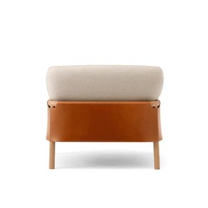 Silla de madera de teca premium, silla de comedor de madera maciza con cuero PU para restaurante, hotel y uso comercial en reuniones. - Product Image 6