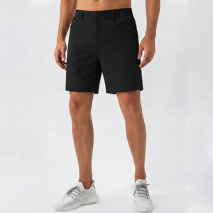 Pantalones Cortos Deportivos Casuales para Hombre, Ligeros, de Secado Rápido, para Correr y Hacer Ejercicio, Cintura Elástica, Transpirables, Impermeables, Tejidos - Product Image 4
