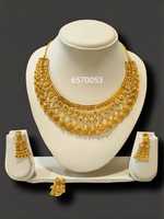 AWAIS HOUSE Nouvelle Collection – Ensemble Collier et Bracelet Femme en Laiton Plaqué Or Style Hip Hop – Cadeau Idéal pour Fiançailles, Mariage, Anniversaire, Fête