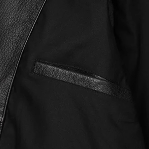 Chaleco de cuero PU sin mangas para hombre, talla grande, informal, ropa de trabajo, chaleco de cuero de moda para venta en línea - Product Image 4