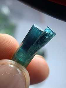 Natural Bi Color Tourmaline Rough <b>Crystal</b> Double Terminated Afghanistan Gemstone Faceting Cutting Quality Collector Piece - Product Image 2