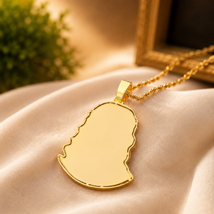 Cadena de Oro Amarillo con Dijes, Regalo de Aniversario para Él, Diamantes Redondos Brillantes, Colgantes Cristianos Estilo Hip Hop - Product Image 6