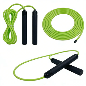 Corde à sauter de haute qualité en aluminium réglable avec logo personnalisé pour le fitness, le CrossFit et la boxe – Vente en gros - Product Image 1
