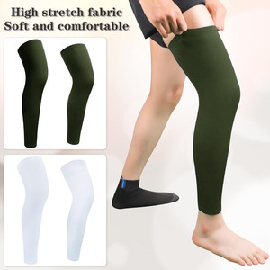 Support pour les coureuses, équipement de fitness respirant pour femmes, tissu anti-humidité, chauffe-jambes pour athlètes, entraînement en salle de sport - Product Image 6