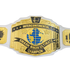 Ceinture de champion intercontinentale Smash Bros Ultimate personnalisable pour les joueurs - Product Image 2