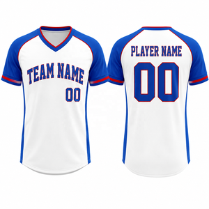 Uniforme de Béisbol de Manga Corta Transpirable Hecho en Pakistán, Personalizado para Equipos, de Alta Calidad, Recién Llegado, para Adultos, con Logotipo Frontal, de Secado Rápido - Product Image 1