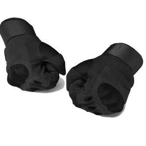 Touch Screen Genuine Leather top quality Motorcycle Motor Sports Men's Carbon Fiber Knuckle Protective <b>Gloves</b> - Product Image 6