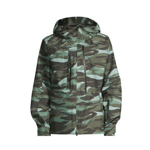<b>Camo</b> Print Nylon Windbreaker Set Custom Wholesale USA Casual Fall <b>Jacket</b> Pants Matching Urban Street Outfit Factory Supplier - Product Image 5