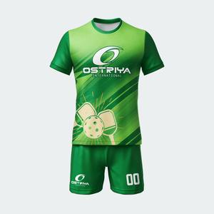 Camiseta Deportiva Personalizada con Estampado de Equipo de Secado Rápido para Pickleball, Ropa de Pickleball de Manga Corta para Hombre, Uniforme de Pickleball - Product Image 6