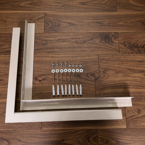 EKE5HPV4 Weather Resistant 5HP DIY Wall Bracket Heavy Duty Metal Support Powder Coated Steel Brackets for <b>Condensing</b> <b>Unit</b> Mount - Product Image 4
