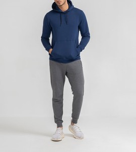 Sudadera con capucha informal y moderna de algodón y forro polar para hombre, sudadera con capucha para hombre de tela de algodón y forro polar - Product Image 2