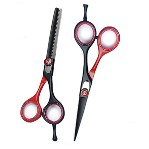 Ciseaux de coiffure professionnels en acier inoxydable VG10 à bord tranchant, manche moyen, pour droitiers, légers, pour salon, 32 cm - Product Image 4
