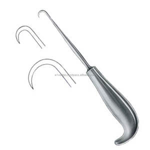 Retractor de Cirugía Maxilofacial de 19 cm de alta calidad, VERITAS Dingman, instrumento médico con clip hemolock - Product Image 2