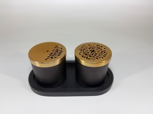 Quemador de Incienso Cónico de Latón con Base de Madera, Hecho a Mano, Ecológico, Diseño Moderno, Incienso Indio, Celebración del Ramadán, Uso Durante Todo el Año - Product Image 2