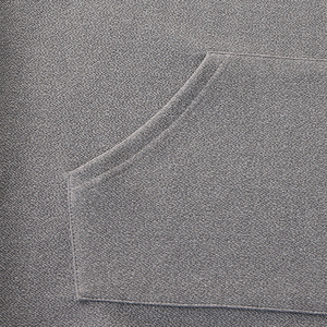 Sudadera casual con capucha y media cremallera para hombre, con bloques de color y mangas raglán - Product Image 6