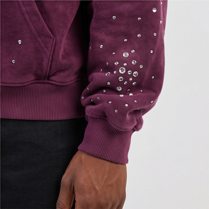Sudaderas con Pedrería para Hombre, Precio Razonable, Servicio OEM, Estilo Único, Transpirables - Product Image 6