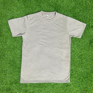 เสื้อยืดคอกลมพิมพ์ลายโลโก้ตามสั่งขายส่ง ผ้าฝ้าย 100% เสื้อยืดแบรนด์ดังไซส์ใหญ่สำหรับผู้ชาย - Product Image 1