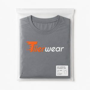 Chemises de compression à manches courtes pour hommes, tissu jersey respirant et écologique, séchage rapide, col rond, entraînement sportif - Product Image 6