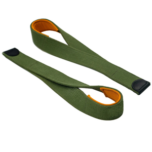 Sangles de levage sur mesure pour la musculation en salle de sport, sangles de soutien rembourrées en néoprène de haute qualité, sangles de levage antidérapantes - Product Image 6