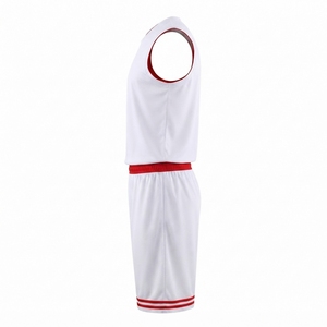 Conjunto de Uniforme de Baloncesto de Alto Rendimiento, 100% Poliéster, Tejido Transpirable de Secado Rápido, Jersey sin Mangas, Pantalones Cortos Deportivos Flexibles - Product Image 5