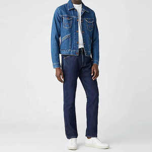 Jeans de Mezclilla Ajustados y Rotos para Hombre, Pantalones de Estilo Urbano Personalizados OEM, Fabricante Mayorista de Marca Privada - Product Image 3