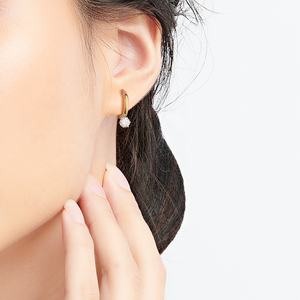 18K Gold Plated Hypoallergenic Classic Dangle Earrings - Product Image 3
