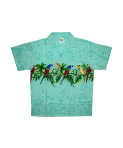 เสื้อเชิ้ตชายหาดฮาวายพิมพ์ลายแขนสั้นสำหรับผู้ชาย - Product Image 5