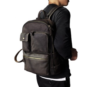 Mochila Profesional de Cuero Genuino para Portátil, Estilo Moderno para Mujer, Ligera y Relajada, la Más Popular - Product Image 1