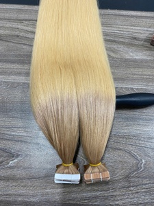 Extensiones de Cabello Vietnamita Remy Zenohair, Super Double Drawn, con Cinta Adhesiva, 100g, para Mechas y Colores Personalizados - Product Image 4