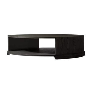 Table ronde en bois de teck fabriquée par des artisans pour le salon terrasse chambre à vendre à un prix abordable - Product Image 4