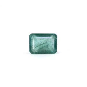 Synthetic Zambian Emerald 7.2 Carat Faceted Pear Cut Loose Gemstone for Fine Jewelry - Product Image 1