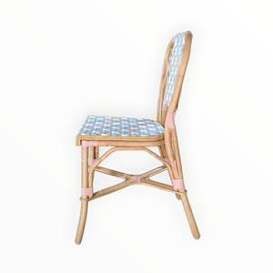 Silla Bistro Más Popular para Cafetería, Restaurante, Espacios Públicos Residenciales - Mimbre Sintético Natural con Garantía de Tejido de 3 Años - Product Image 3