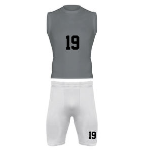 Uniforme de Fútbol Americano 7v7 Personalizado al por Mayor, Transpirable, de Alta Calidad, 100% Poliéster, Logotipo Personalizado, Jersey de Equipo, Servicio OEM - Product Image 6