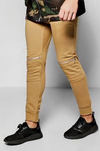 กางเกงวิ่งออกกำลังกายของผู้ชายกางเกงผ้าฟลีซผ้าแคนวาสสำหรับเอวสูงปรับแต่งโลโก้ได้ตามต้องการ - Product Image 2