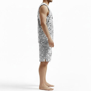 เสื้อบาสเก็ตบอลระบายอากาศได้ดีและทนทาน ขายส่งจากโรงงาน ชุดฝึกซ้อมปรับแต่งได้พร้อมชื่อทีม - Product Image 4