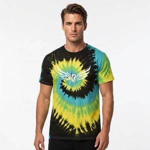 New Men's Short Sleeve 100% Cotton Eco-Friendly Breathable Fashion Personalized Printing High Waist Elastic <b>T</b>-<b>Shirt</b> - Product Image 3