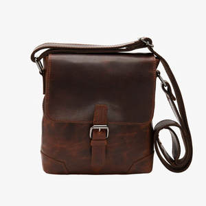 Sacs à bandoulière multifonctionnels en cuir, sacs messager décontractés pour hommes et femmes, entièrement confortables - Product Image 1