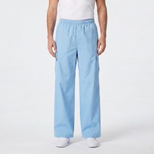 Men's Wide Leg Cargo Windbreaker Pants 100% Nylon Polyester Loose Fit Summer Trouser Casual Street Wear <b>Wind</b> <b>Breaker</b> Men Pants - Product Image 1