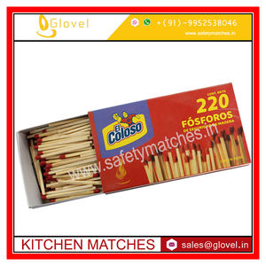 Kitchen Safety <b>Matches</b> 118x65x25mm Eco-Friendly Printing Matchbox Strong Flame Reliable Ignition Wooden Matchsticks Cooking Use - Product Image 5