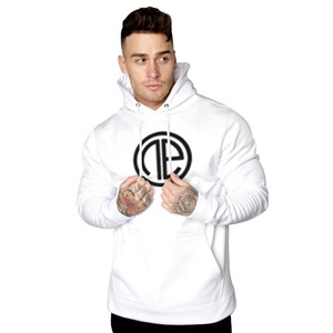 เสื้อฮู้ดดี้กันน้ำสำหรับผู้ชาย ทรงปกติ ซิปหน้า ผ้าฝ้าย 100% พิมพ์ลาย ปักโลโก้ตามแบบที่ต้องการ - Product Image 6