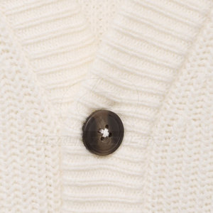 Winter Knitted Breathable V-neck Wool Liner <b>Long</b> Sleeve Button Front <b>Men</b> <b>Cardigan</b> Soft Touch Rib Cuff Casual Office Daily Wear - Product Image 6