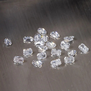 Diamants de laboratoire fantaisie radiants pour la fabrication de bijoux, taille excellente, clarté VVS-VS, couleur DEF, taille 5*3.5 MM, prix de gros - Product Image 2
