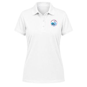 เสื้อโปโลปักลายตราสัญลักษณ์ไวท์แจ็คแอนด์จิลสำหรับผู้หญิง แขนสั้น คอปก ติดกระดุม น้ำหนักเบา สวมใส่สบาย เหมาะสำหรับทีม - Product Image 1